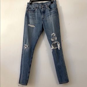 Levi’s 501 Short Denim Jeans NWOT